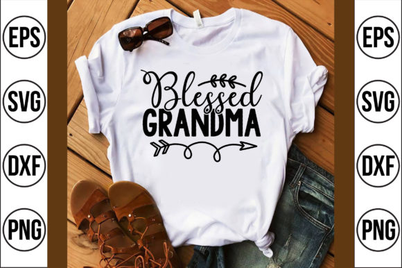 Blessed Great Grandma Graphics for T‑Shirt Designs