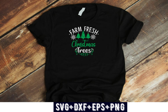 Christmas Design Farm Fresh Christmas: T-Shirt Graphics