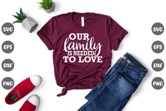 Family Quote, Our Family is Needed, Reviewed for Real Stitching