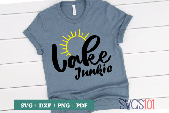 Lake Junkie Tshirt: Graphics for T-Shirt Designs