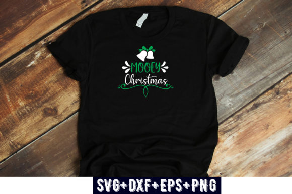 Mooey Christmas Graphics for T-Shirt Designs
