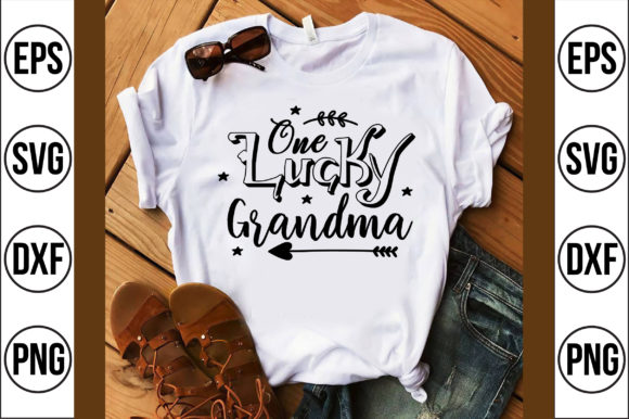 One Lucky Grandma Graphics: T-Shirt Design Review
